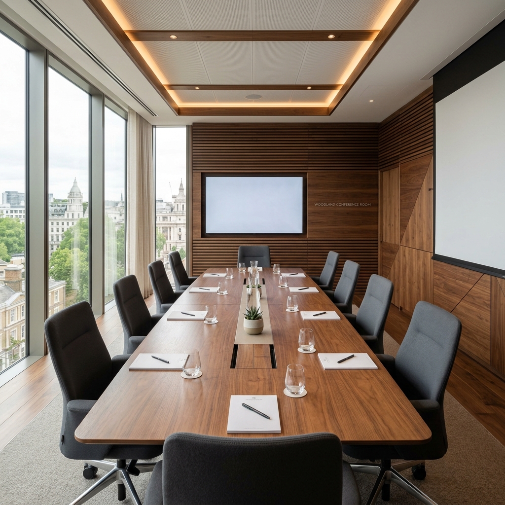 Moderne Seminarumgebung